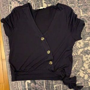 Navy top
